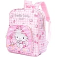 thumbnail image 1 of Mochilas de Hello Kitty para niños, bolso escolar japonés Kawaii, mochila impermeable de cuero con costuras de dibujos animados, bolsa escolar para estudiantes Fivean  unisex, 1 of 1