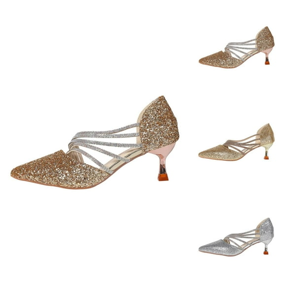 Black Pumps for Women Platform Heel Pumps - Double Buckle Strap High Heel Design, Fashion Stable Versatile Dress Shoes For Spring & Summer New Season