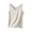 Khaki, variant on Loopsun Womens Sleeveless Tops Solid Round Neck Loose Thin Tank Daily Loungewear