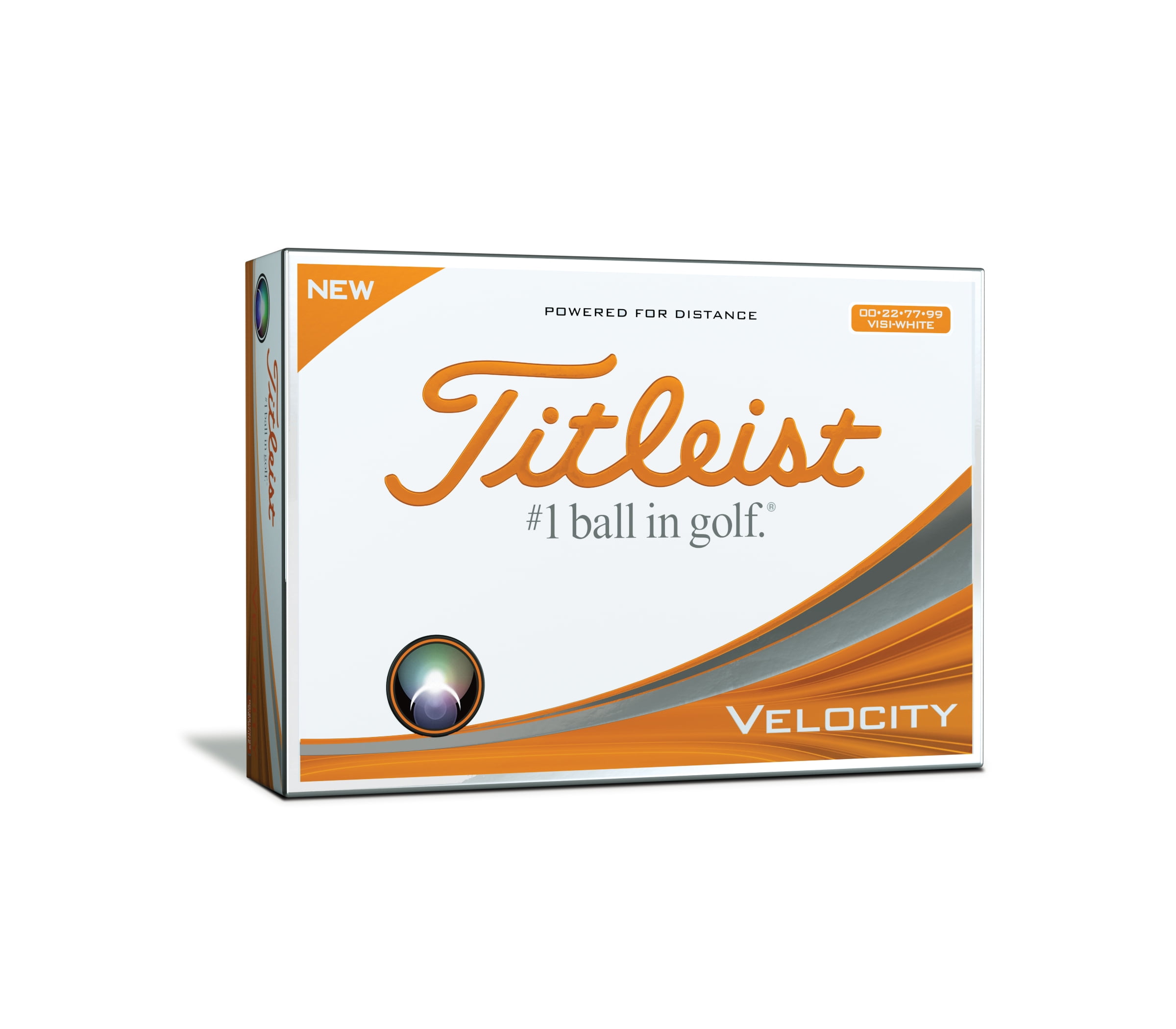 Titleist Velocity Golf Balls, Double Digit s, 12 Pack