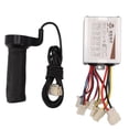thumbnail image 1 of 24V 500W DC Electric Bike Motor Brushed Controller Box with Brush Controller Long Line Turn Handlebar for Electric Bicycle Scooter E-Bike Accessory, 1 of 8