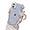 silver foil, variant on Girl Women Beautiful Gold Foil Goldleaf Transparent TPU Phone Case Metal Bracelet Chain Butterfly Lanyard, for iPhone 7/8, Full Protection (Scratch-Resistant &Shockproof) -Gold