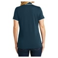 thumbnail image 2 of Mafoose Womens Dry Zone UV Micro-Mesh Tipped Polo River Blue Navy/ White 4X-Large, 2 of 5