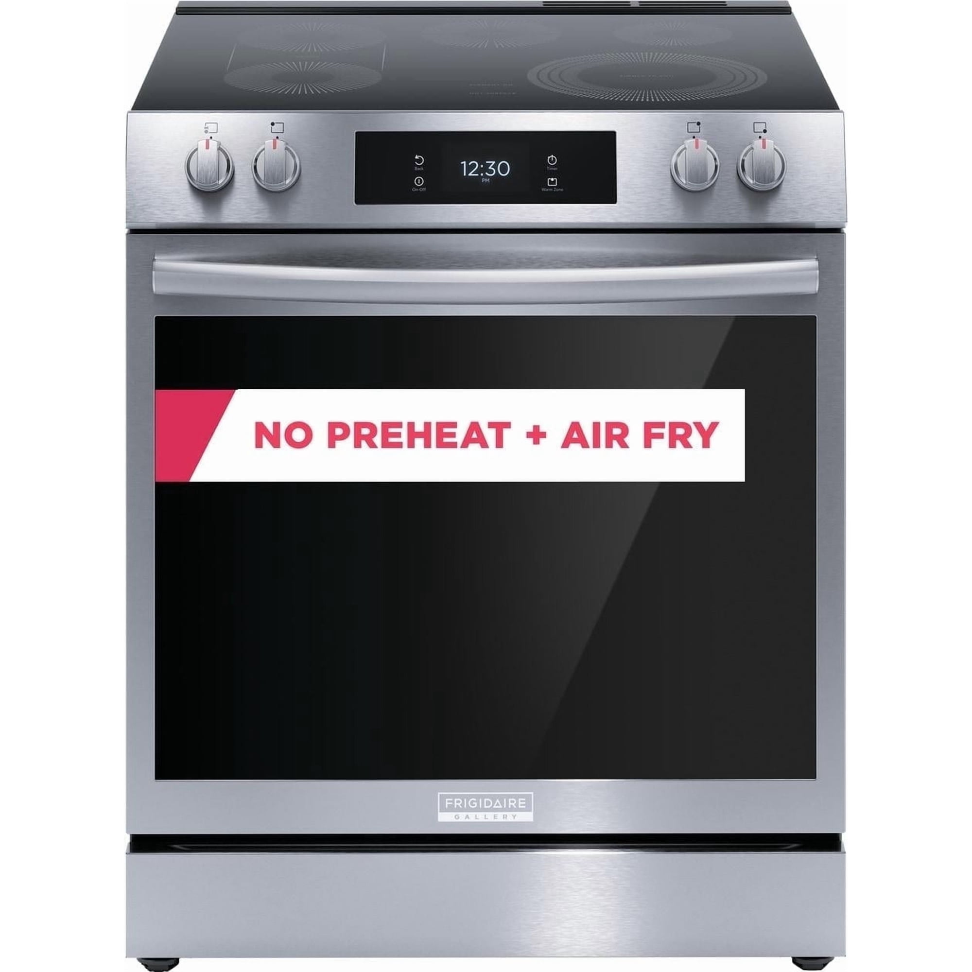 Frigidaire Gallery GCFE3060BF 30" Front Control Electric Range with Total Convection, Stainless Steel