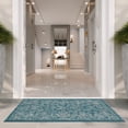 thumbnail image 6 of SAFAVIEH Courtyard Darin Traditional Indoor/Outdoor Area Rug, 2'7" x 5', Turquoise, 6 of 15