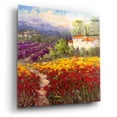 thumbnail image 2 of Epic Art 'Fleur du Pays II' by Hulsey, Acrylic Glass Wall Art, 36"x36", 2 of 8