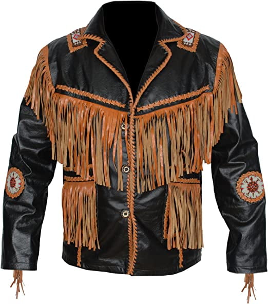 genuine cowhide leather jacket