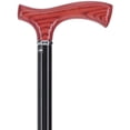 thumbnail image 5 of Stylish Walking Sticks – Ash Fritz Walking Canes Made from Genuine Beachwood & Ash Wood Shaft and Silver Collar – Colorful Best Gift for Men and Women Comfortable & Safe to Walk., 5 of 7