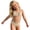 A-Beige21, variant on Yhhting Kids Girls Halter Bikini 2 Piece Swimsuit Shell Decor Bikini Top Swim Briefs Cute Summer Beach Vacation Bathing Suit