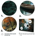 thumbnail image 3 of Designart "Canoeing in Canada II" Transportation Floater Framed Wall Art Print, 3 of 7