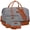 A2-Polyester-Black Stripe, variant on 21" Travel Duffel Bag E7-Blue 3-Piece Set for Weekend Business Trip Overnight Use