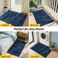 thumbnail image 5 of FLOORHUG Indoor Doormat, 32"x 48" Non-Slip Entry Mat, Absorbent Dirt-Resistant Door Mat, Machine Washable, Blue, 5 of 9