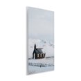 thumbnail image 3 of Stupell Industries Icelandic Church Snowscape Wall Plaque Art, design by Jade Sharp Photo, 19 x 13, 3 of 7