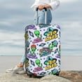 thumbnail image 7 of Daiia Space Monster Luggage Cover, Thickened Washable Travel Luggage Covers, Elastic Unique Baggage Covers for 18-20 inch Luggage-Medium, 7 of 7