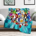 thumbnail image 6 of Wp3855523-sonic-the-hedgehog-movie-wallpapers Luxury Flannel Blanket - Super Soft Anti-Static Plush Warm Blanket for Sofa Bed - Extra Large Cozy Blanket for Men and Women, Home Decor Gift., 6 of 9