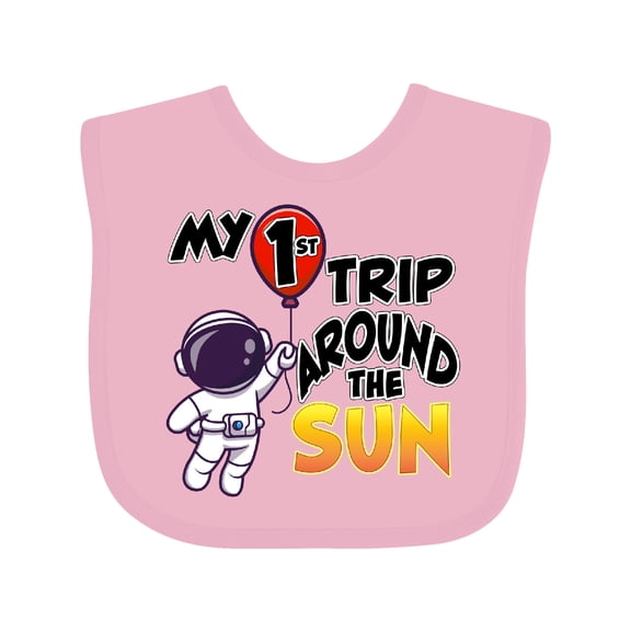 Inktastic My 1st Trip Around the Sun Boys or Girls Baby Bib