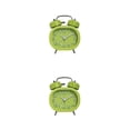 thumbnail image 4 of Reloj despertador Bearachild con espejo de cristal campana doble, 4 of 6