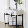 thumbnail image 5 of Great Bay Home Cotton Decorative Floral Quick-Dry Towel Set  (Hand Towel (4-Pack), White / Grey), 5 of 7