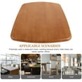 thumbnail image 2 of FELTECHELECTR Asiento de madera para oficina, repuesto de silla de comedor, pieza de asiento de madera para el hogar., 2 of 5