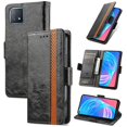 thumbnail image 1 of Compatible With Oppo A73 5g Rfid Blocking Leather Wallet Case Card Holder Flip Folio Shockproof Cover, 1 of 1