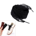 thumbnail image 2 of 1 Pair Fashionable Lace Shoestrings for Women and Girls Casual Shoes Sneakers 3CM Width Shoelaces Flat Shoestrings, 2 of 8