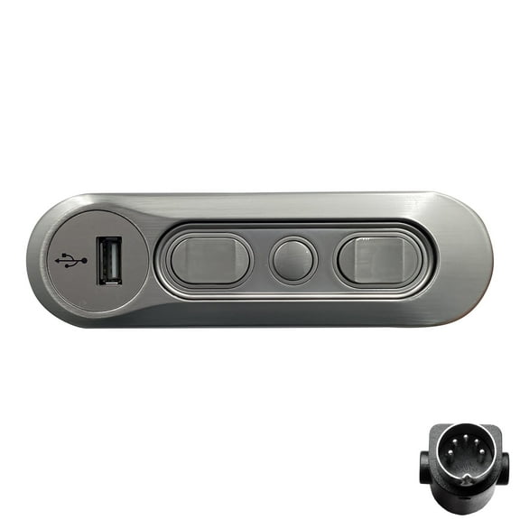 Power Recliner Kaidi 5 Button 5 Pin Switch Hand Control Model KDH127H-001 Replacement with USB Port