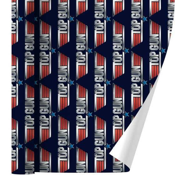 Top Gun Rendered Logo Gift Wrap Wrapping Paper Rolls