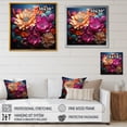 thumbnail image 4 of Designart "Vibrantly Colorful Blooms" Pop Art Canvas Prints, 4 of 7
