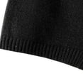 thumbnail image 3 of ITSAME Womens Plus Size Knit Shorts High Waisted Stretchy Lightweight Ladies Comfy Leggings Black Size 4XL, 3 of 4