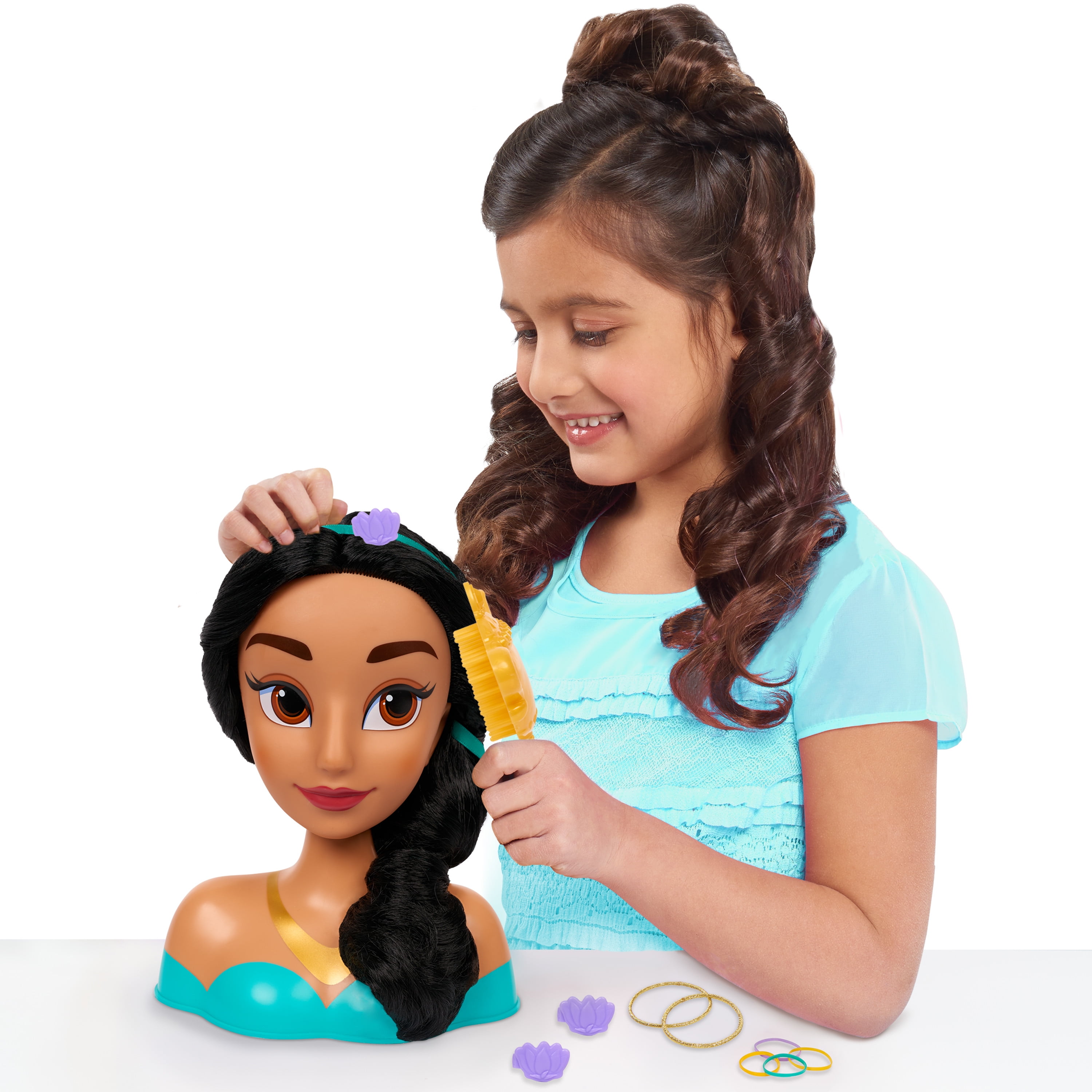 Disney Princess Jasmine STYLING HEAD Nuovo di Zecca * 