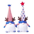 thumbnail image 2 of De Peluche Patriótica, Regalo Del 4 De Julio, Enana Elfa Hecha A Mano Del Día De Los Caídos Para La Decoración Del Día De La Independencia Moyic HA041390-02, 2 of 6