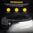 thumbnail image 2 of Headlamp Rechargeable,Christmas Gifts Stocking Stuffers for Men 230 Wide Beam Head Lamp LED with Motion Sensor for Adults, Waterproof Head Light Flashlight for Hiking, Running, Repairing, Fishing, 2 of 8