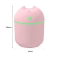 thumbnail image 3 of Humidificador de aire ultrasónico, rociador de aroma, difusor de aceite esencial USB (rosa), 3 of 9