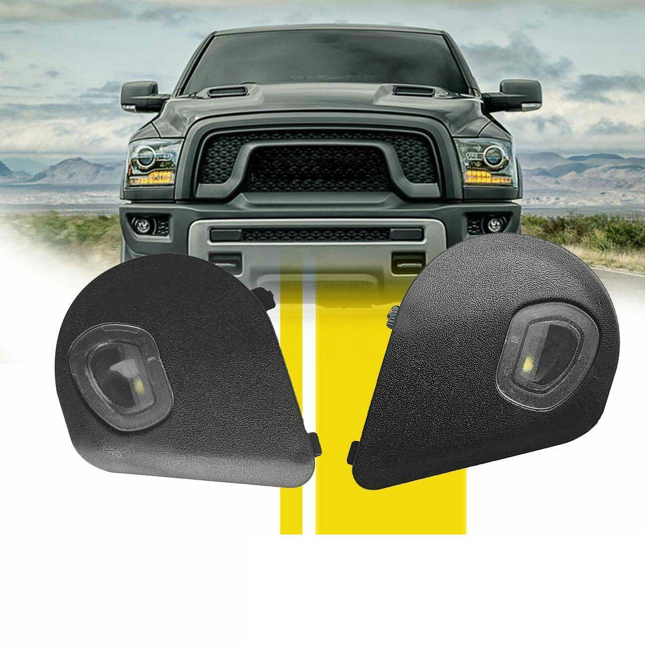 LED Side Mirror Puddle Lights For Dodge Ram 1019 1500 2500 3500 4500