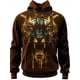 thumbnail image 3 of Sudadera con capucha con estampado 3D de león para hombre, ropa de calle, sudadera con capucha de manga larga, bolsillo frontal estampado, sudadera con capucha de primavera, 3 of 5