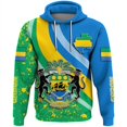 thumbnail image 2 of Sudadera con capucha con estampado 3D de la bandera de Gabón para hombre, ropa de moda, sudaderas con capucha, jerseys con emblema nacional, camisetas de manga larga para niños, 2 of 5
