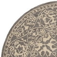 thumbnail image 5 of SAFAVIEH Suzani SZN101A Hand-hooked Grey / Beige Rug, 5 of 7