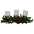 thumbnail image 6 of Holiday Time Red Hurricane Candle Holder Centerpiece, Christmas Decor, 6 of 6