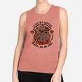 thumbnail image 2 of Coffee Black Like My Soul Women's Muscle Tank Small Desert Pink, 2 of 5