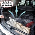 thumbnail image 1 of jfqm Fit for Car Mesh Elastic Nylon Rear Back Cargo Trunk Storage Organizer Luggage Net Holder Accessory (Color : SingleLayer110X60cm), 1 of 5