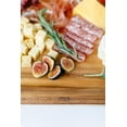 thumbnail image 5 of Dexas Forty-Five 12" x 16" x 1" Angled Acacia Wood Kitchen Cutting Board with Juice Well, 5 of 6