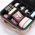 thumbnail image 2 of Neceser cosmético HUOGUO organizador de maquillaje para artista femenina, 2 of 5