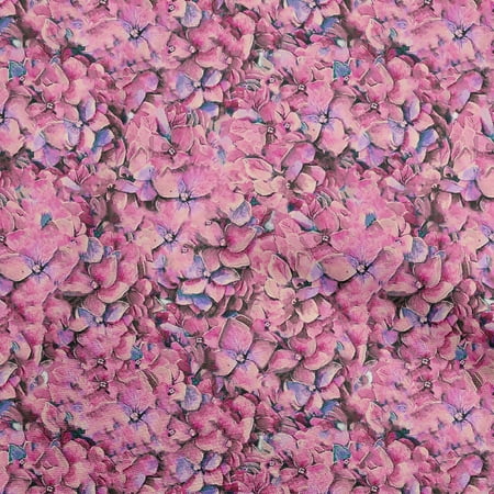 oneOone Cotton Poplin Fuschia Pink Fabric Abstract Floral Dress Material Fabric Print Fabric By The Yard 42 Inch Wide
