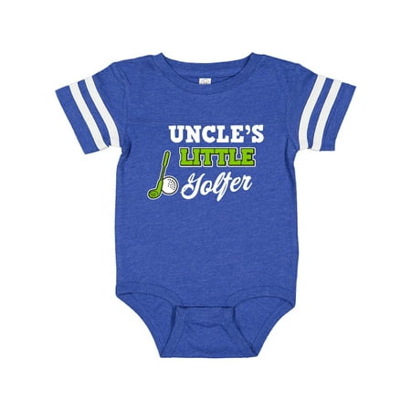 

Inktastic Uncles Little Golfer with Golf Club and Ball Gift Baby Boy or Baby Girl Bodysuit