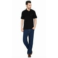 thumbnail image 5 of Turtle Bay New York Men's Short Sleeve Pique Polo Shirt in Cotton Blend with Front Pocket, 5 of 5