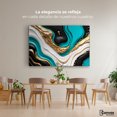 thumbnail image 2 of Cuadro Decorativo Canvas Abstracto Elegancia Fluida 90x60 Canvas Revolution, 2 of 3