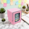 thumbnail image 6 of Commander Deck Box, Fits 100 Double Sleeved Cards,Card Storage Box (Pink and Grey, 1 Window), 6 of 6