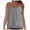 Y508-Grey, variant on Womens Tankini Top Only Loose Fit Swim Top No Bottom Modest Swimsuit (Y508-Light Blue,L)