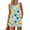 Dark Blue(Floral Print), variant on Iaqnaocc 2 Piece Sets for Women Casual Short Sets for Women Vintage Floral Print Square Neck Sleeveless Womens Tops and Shorts Summer Outfits Beach Matching Sets Women Clothing Light Blue XL