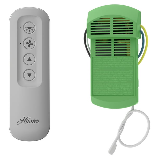 Hunter 99770 Universal Ceiling Fan and Light Remote with Receiver